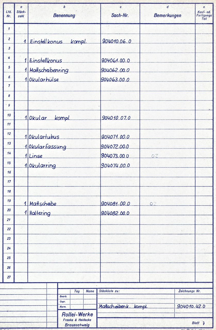 Voigtl�nder PV-Metallkamera