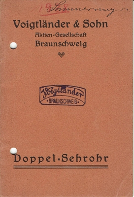 Voigtlnder Doppel-Sehrohr